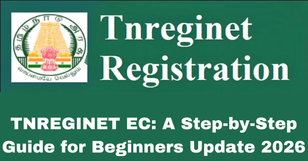 TNREGINET EC: A Step-by-Step Guide for Beginners Update 2026