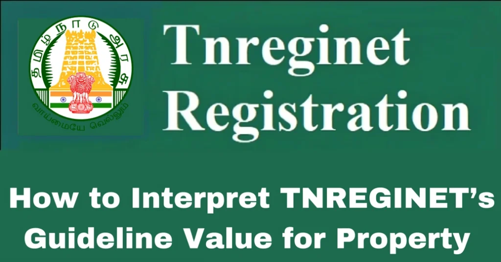 How to Interpret TNREGINET’s Guideline Value for Property