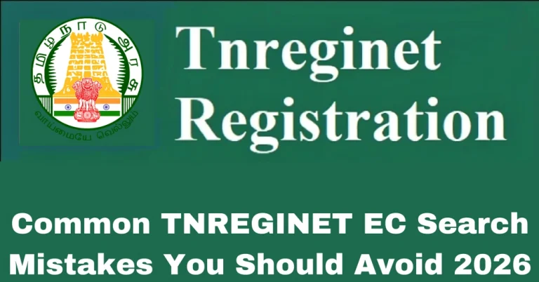 Common TNREGINET EC Search Mistakes You Should Avoid 2026