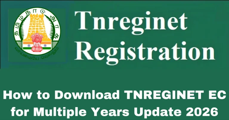 How to Download TNREGINET EC for Multiple Years Update 2026