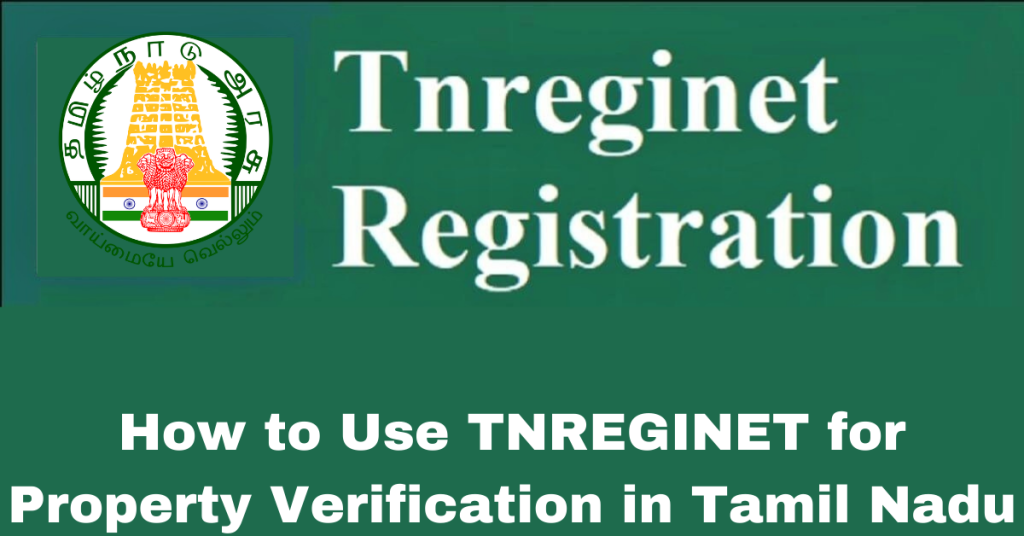 How to Use TNREGINET for Property Verification in Tamil Nadu