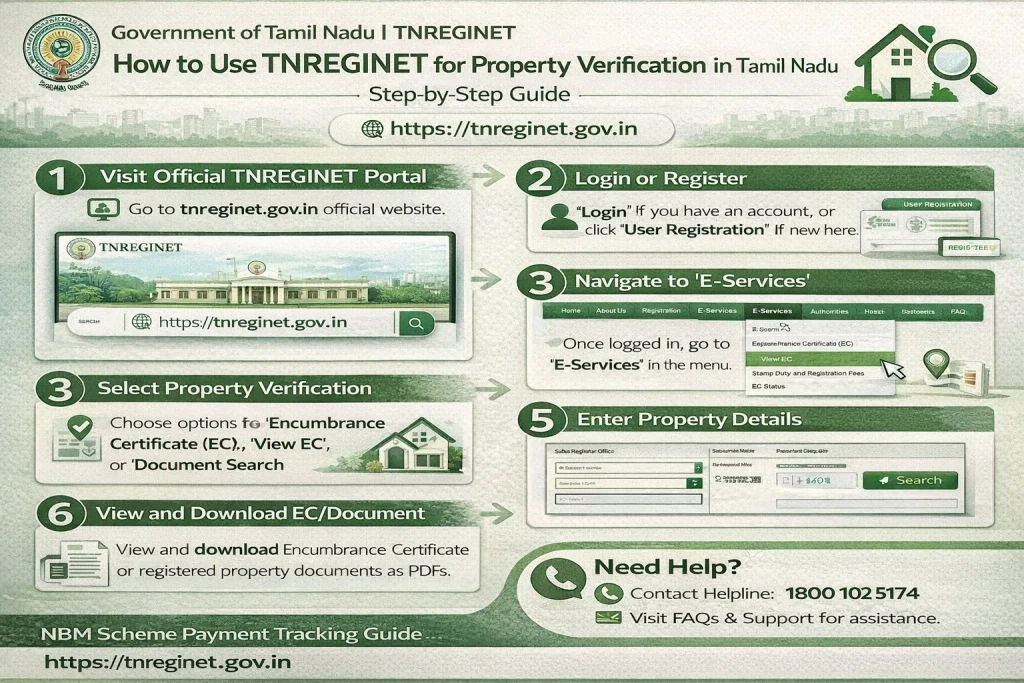 How to Verify Property Details Using TNREGINET