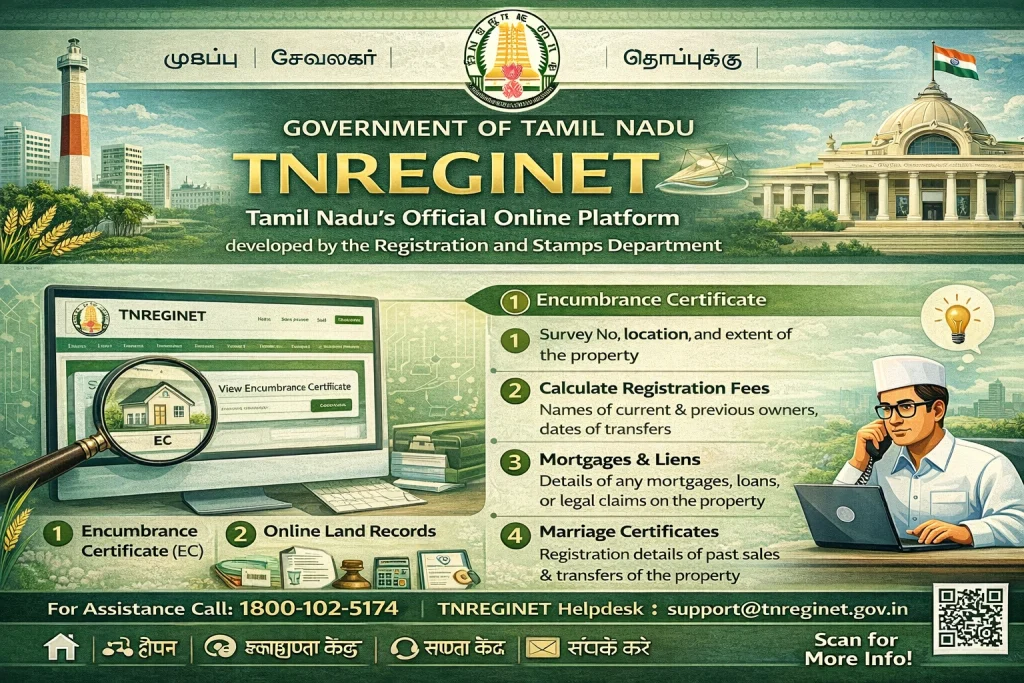 Key Details Shown in the EC on TNREGINET