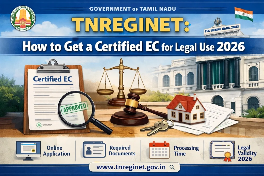 Step-by-Step Process to Obtain a Certified EC from TNREGINET