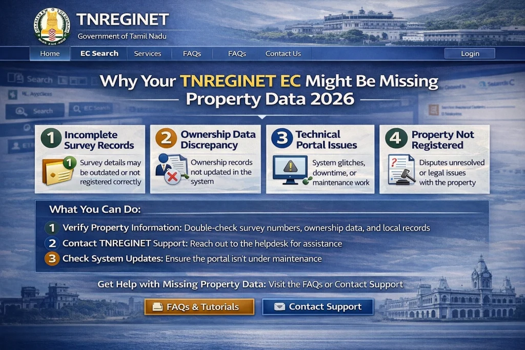 Common Reasons for Missing Property Data on TNREGINET EC