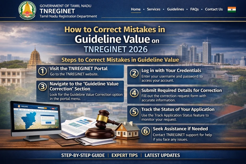 Steps to Correct Mistakes in Guideline Value