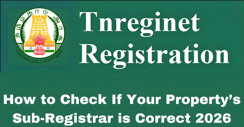 How to Check If Your Property’s Sub-Registrar is Correct 2026