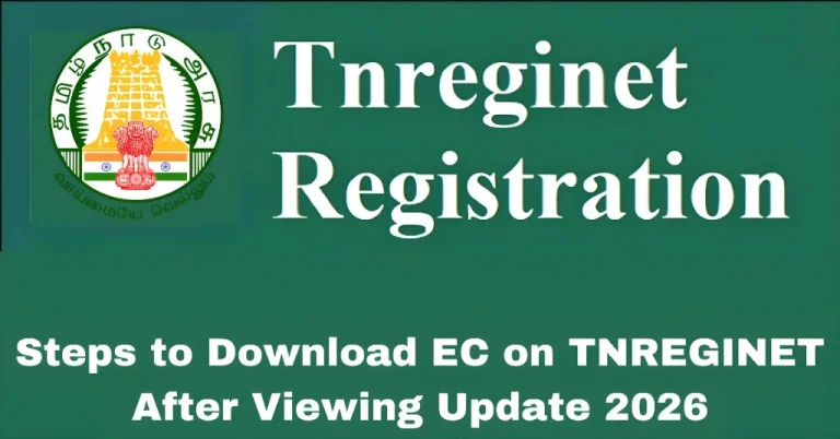 Steps to Download EC on TNREGINET After Viewing Update 2026