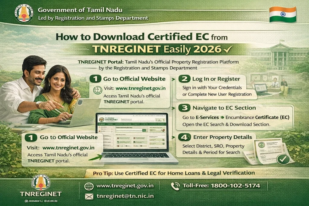 How to Download Certified EC from TNREGINET?