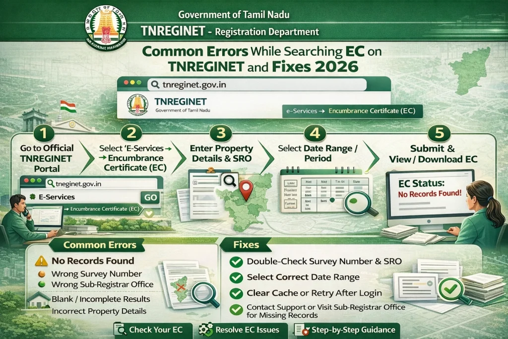 TNREGINET EC Shows No Records? Quick Fix Guide