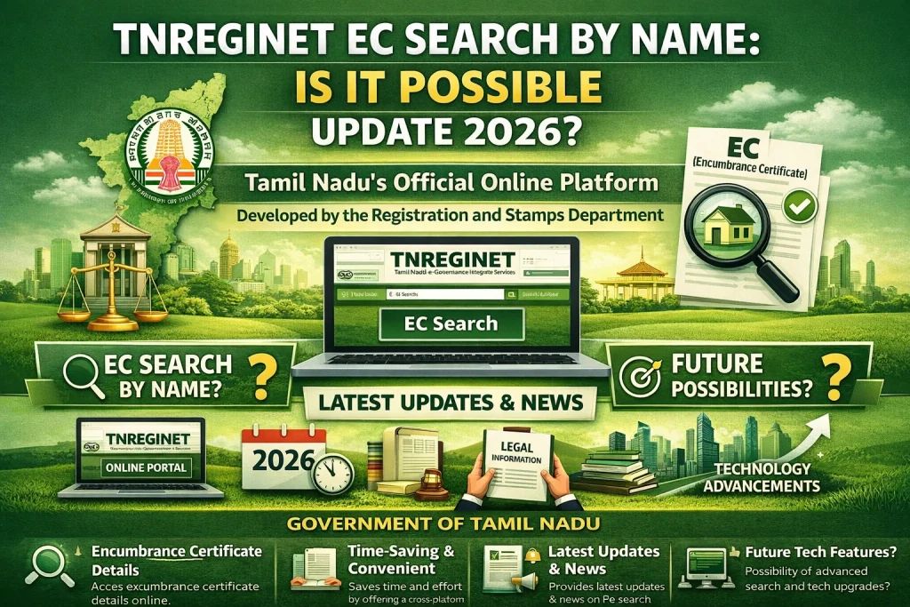 How to search EC on TNREGINET when you only know the name