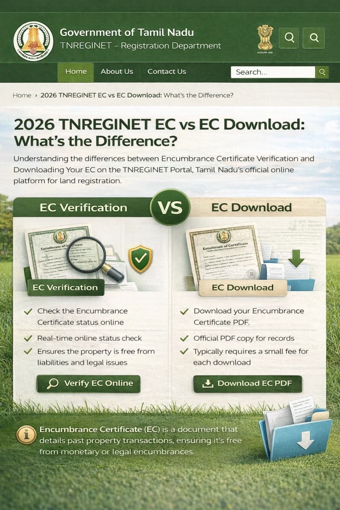 Key Differences Between EC View and EC Download