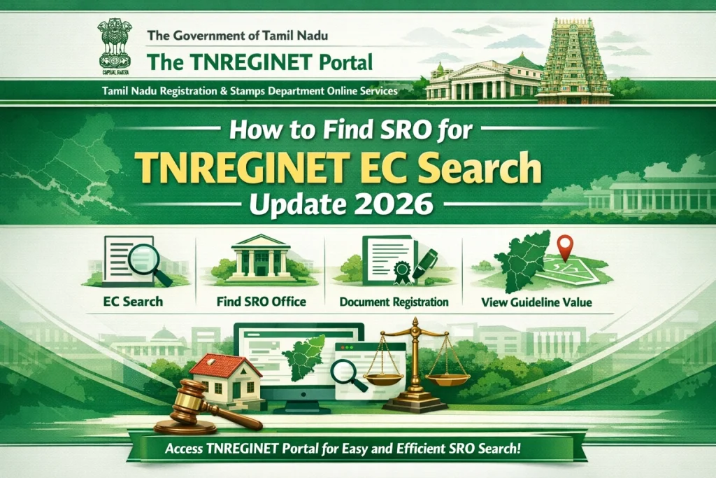 How to find SRO for TNREGINET EC search