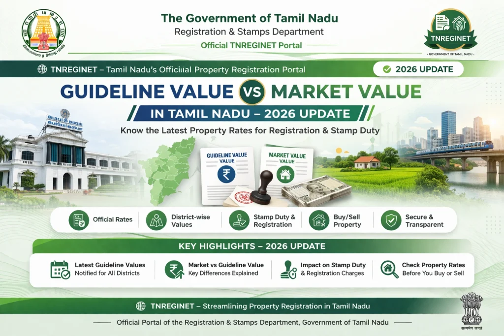 How to check guideline value on TNREGINET