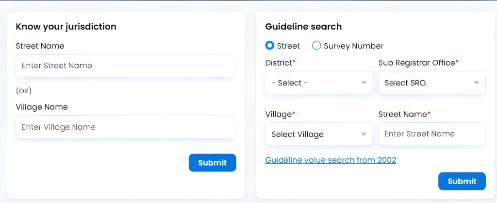 How to Check the Guideline Value on TNREGINET?