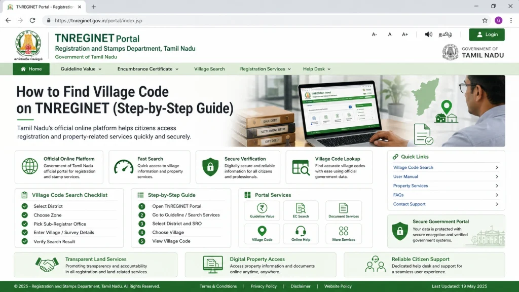 How to Find Village Code