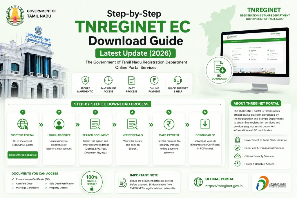 Step-by-Step TNREGINET EC Download (2026)