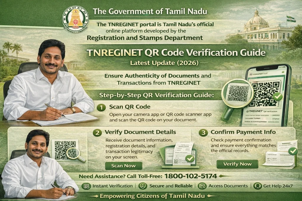 How to verify a TNREGINET QR-coded document