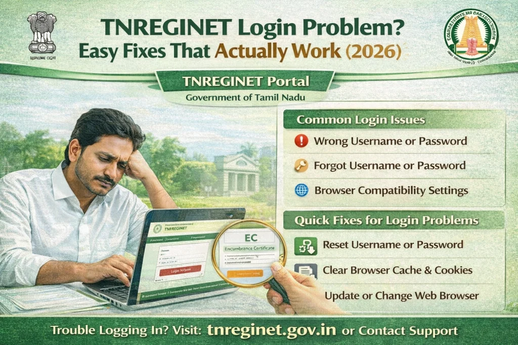 Contact official TNREGINET support if nothing works