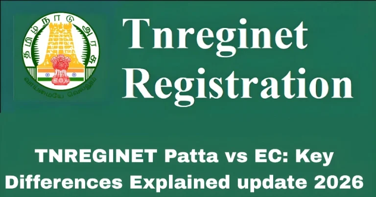 TNREGINET Patta vs EC: Key Differences Explained update 2026