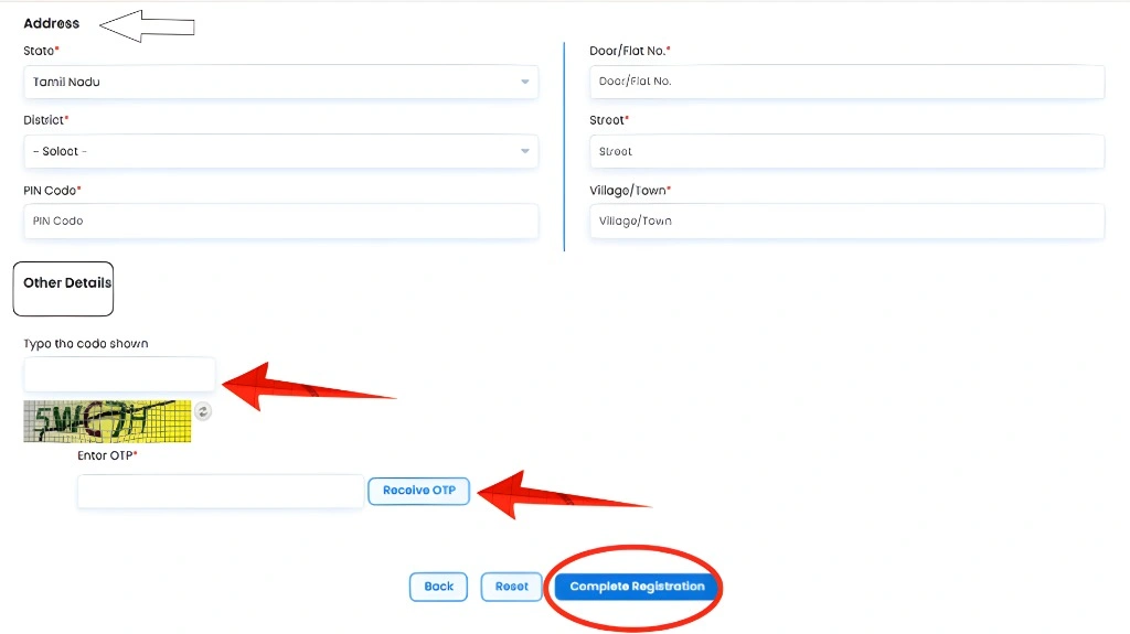 TNREGINET Registration Process Step by Step Guide