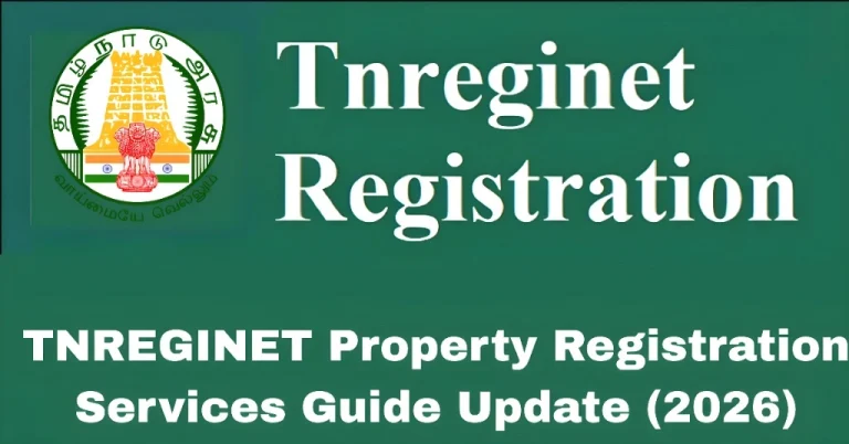 TNREGINET Property Registration Services Guide Update (2026)
