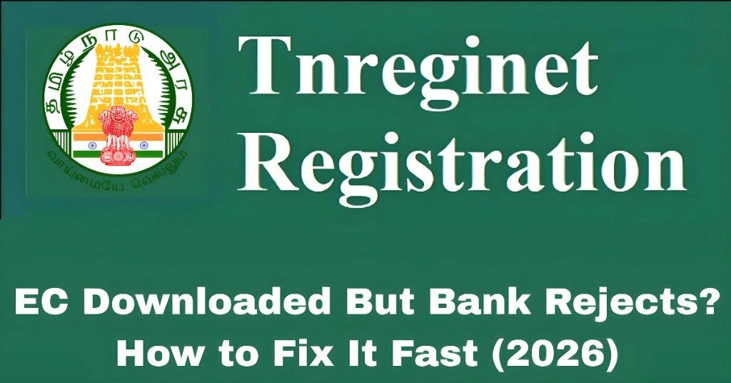EC Downloaded But Bank Rejects? How to Fix It Fast (2026)