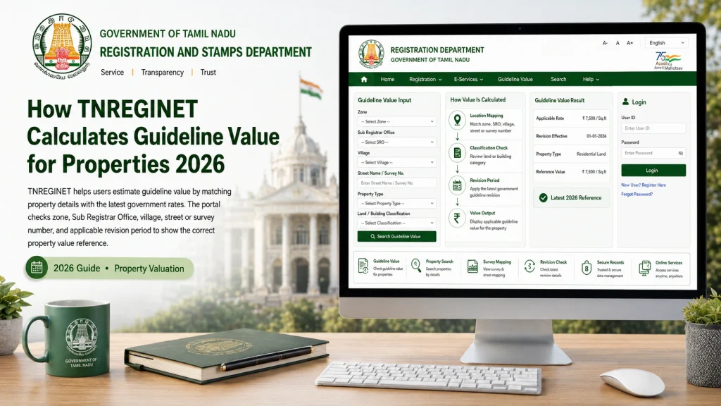 How to Check Guideline Value on TNREGINET
