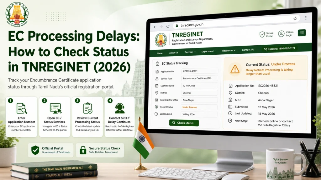 How to Check EC Status on TNREGINET
