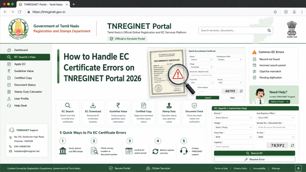 Steps to Resolve EC Errors