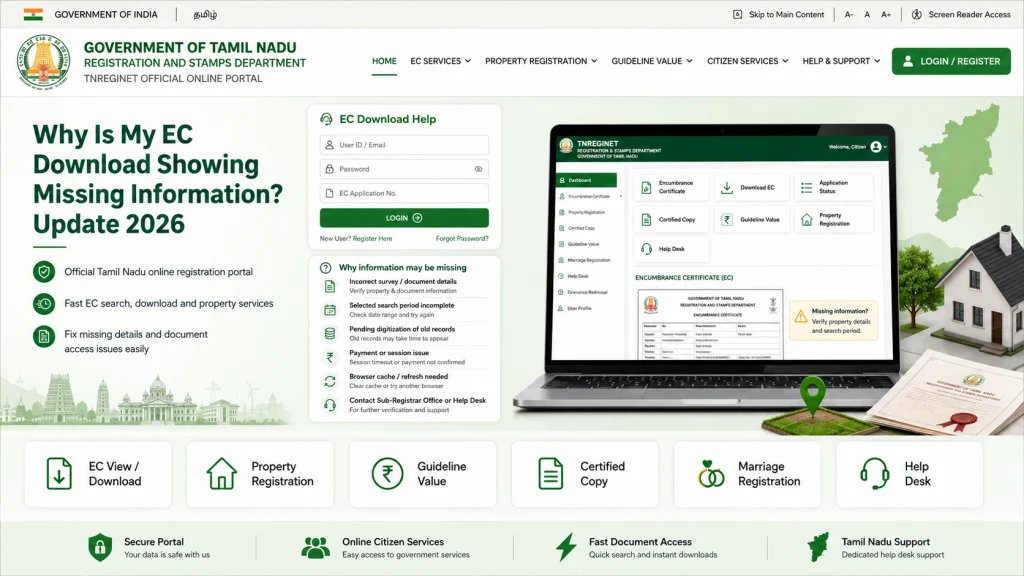 Steps to Fix Missing Information