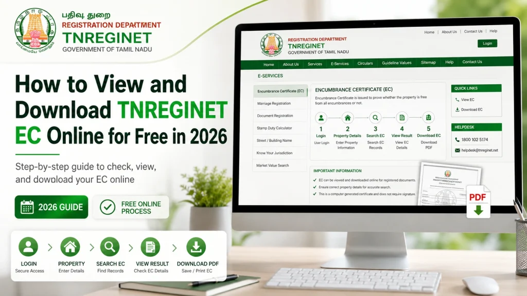 How to View TNREGINET EC Online in 2026