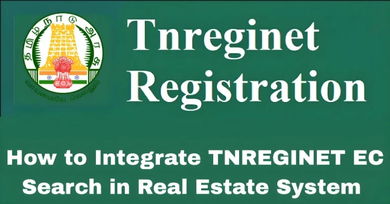 How to Integrate TNREGINET EC Search in Real Estate System