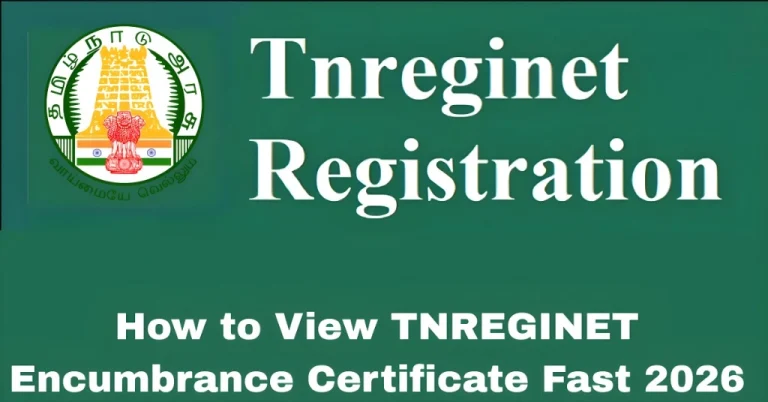How to View TNREGINET Encumbrance Certificate Fast 2026