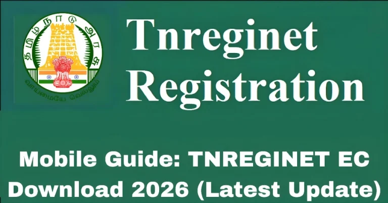 Mobile Guide: TNREGINET EC Download 2026 (Latest Update)
