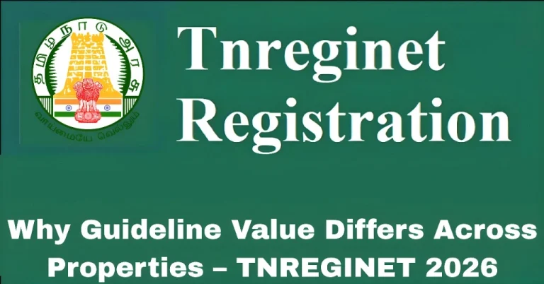 Why Guideline Value Differs Across Properties – TNREGINET 2026