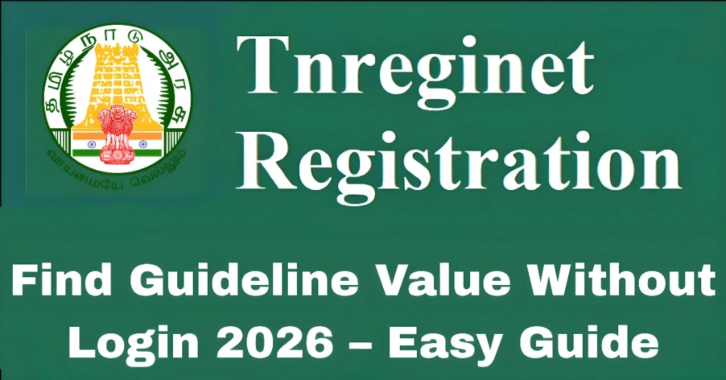 Find Guideline Value Without Login 2026 – Easy Guide