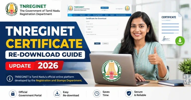 TNREGINET Certificate Re-download Guide Update 2026