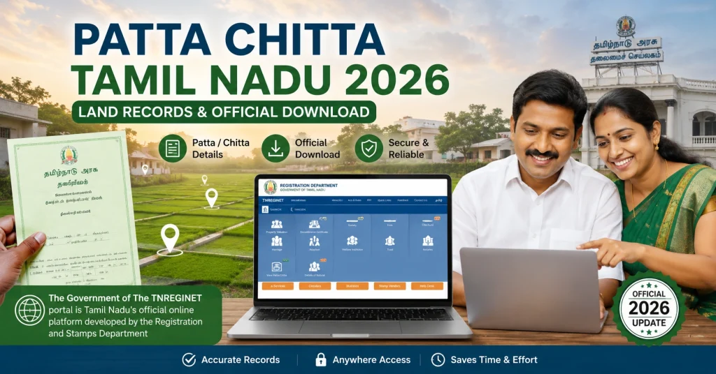 Patta Chitta Tamil Nadu 2026 – Land Records & Official Download