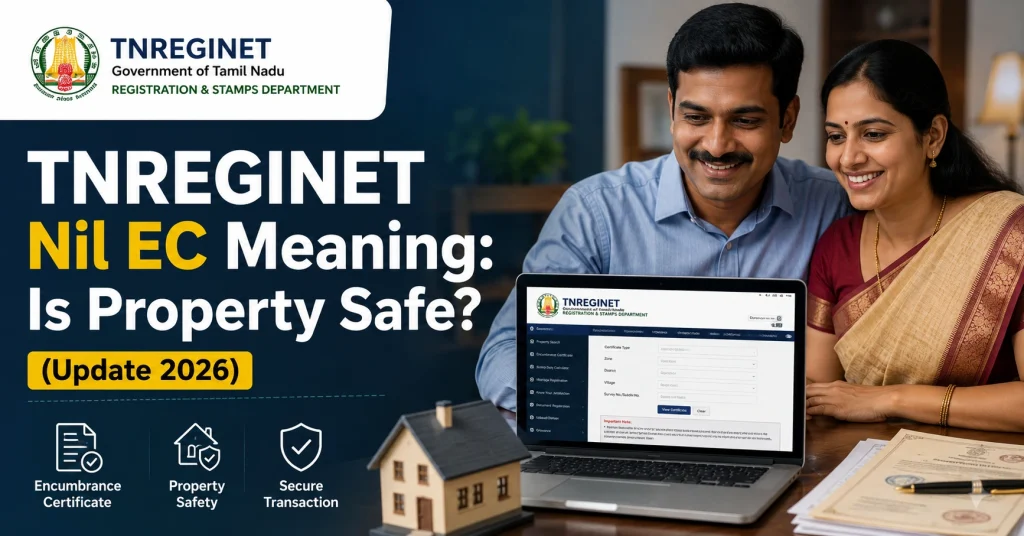 TNREGINET Nil EC Meaning: Is Property Safe? (Update 2026)