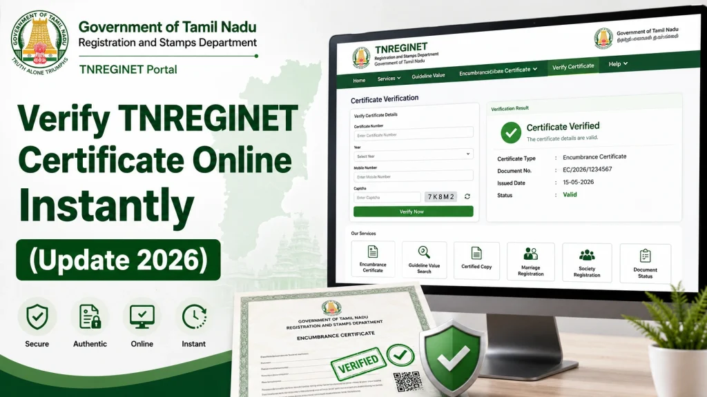 Step-by-Step Guide to Verify TNREGINET Certificate Online